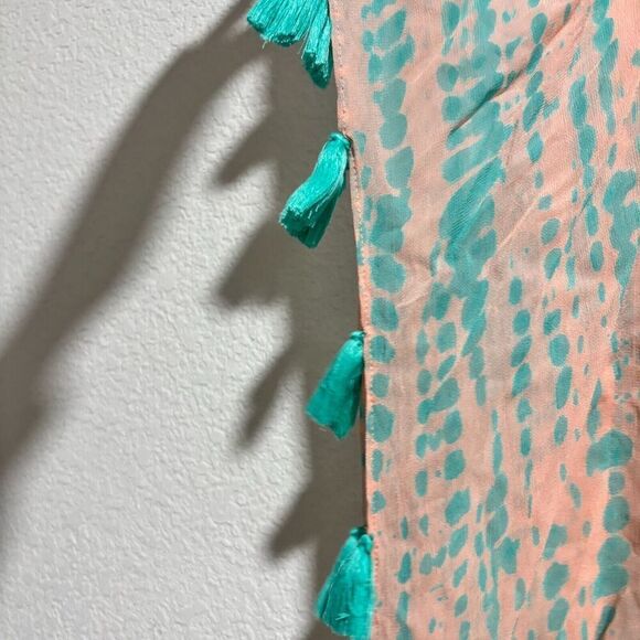 Miss June Paris Womens Tassel‎ Tunic Kaftan Dress Multicolor Sequins Embroidered - Picture 7 of 11